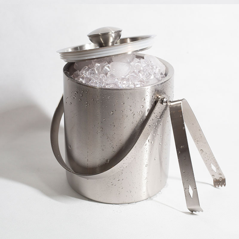 Stainless Steel Ice Bucket With Lid