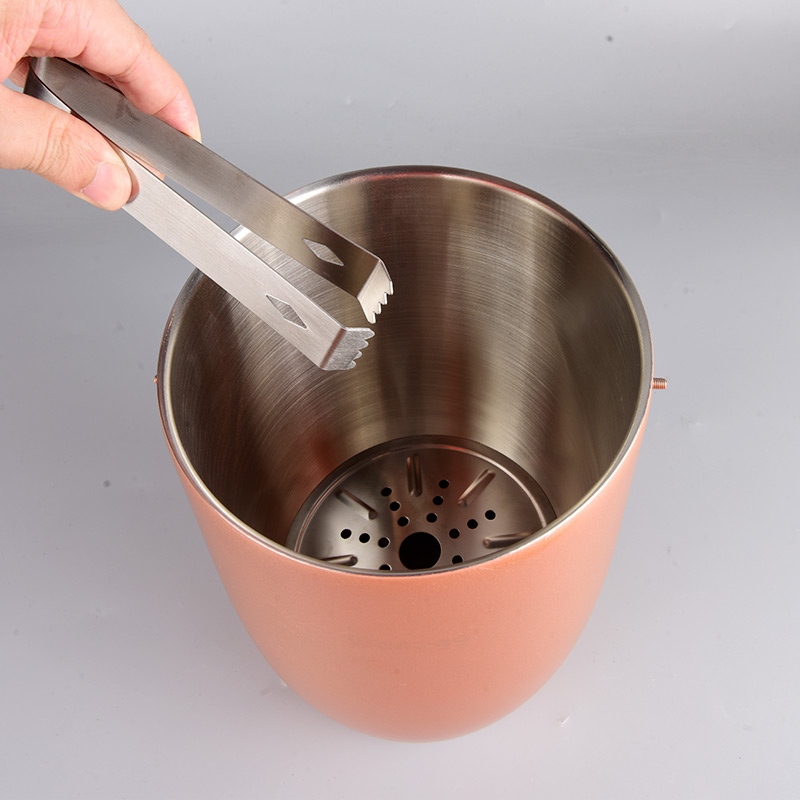 Contemporary Ice Bucket With Lid