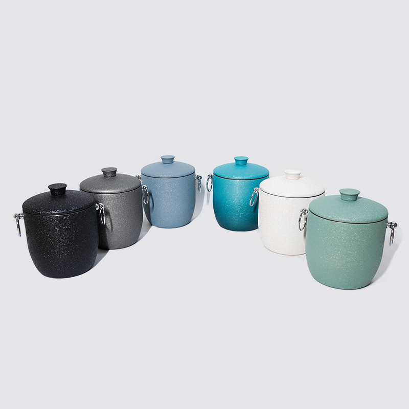 Peacock Blue Insulated Bucket With Lid