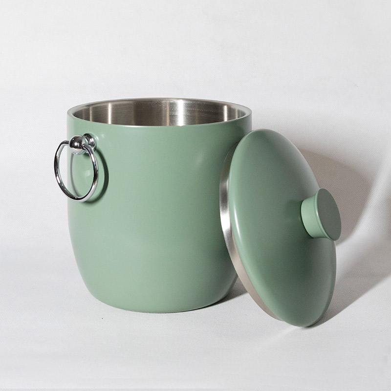 Green Elegant Ice Bucket