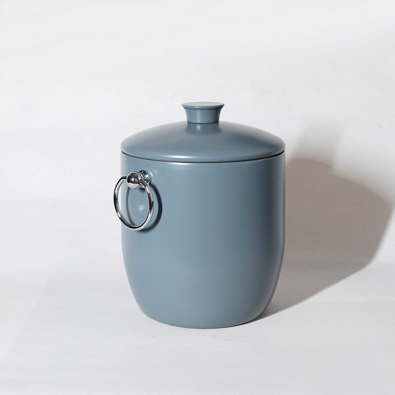 Blue Small Insulated Ice Bucket