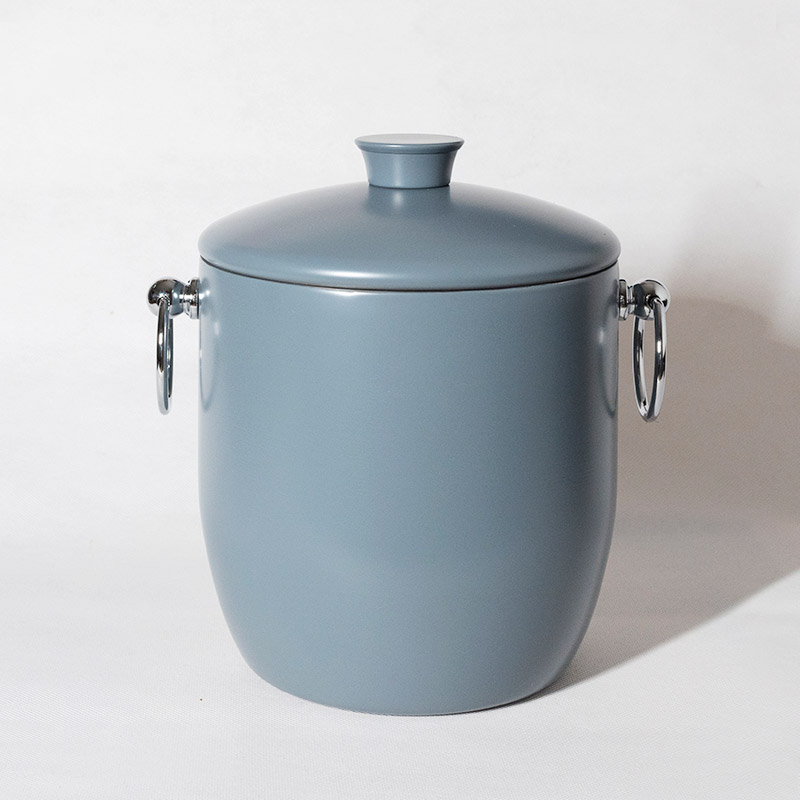 Blue Small Insulated Ice Bucket